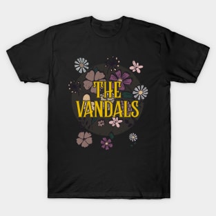 Aesthetic Vandals Proud Name Flowers Retro Styles T-Shirt